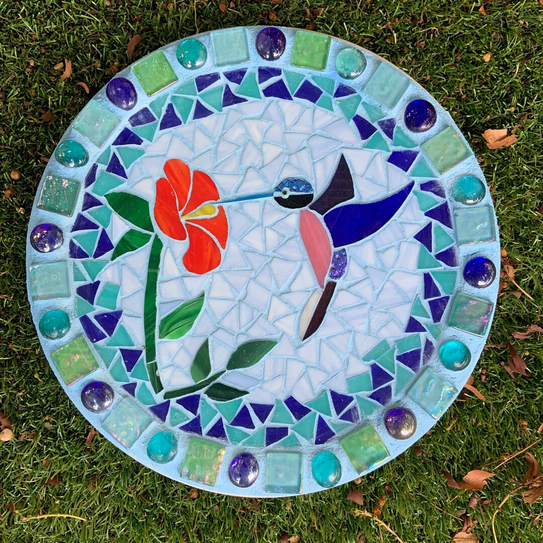 Hummingbird Stepping Stone Custom Made Etsy