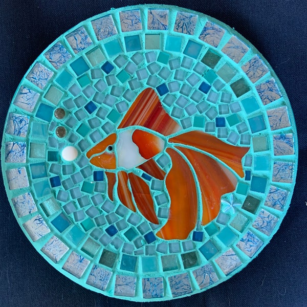 Fish Mosaic Steppingstone