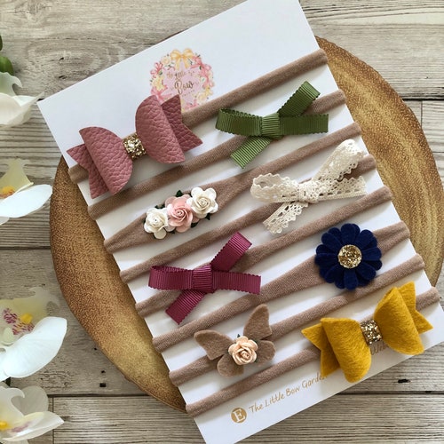 Baby Headband Set Baby Headband Starter Set Newborn Etsy