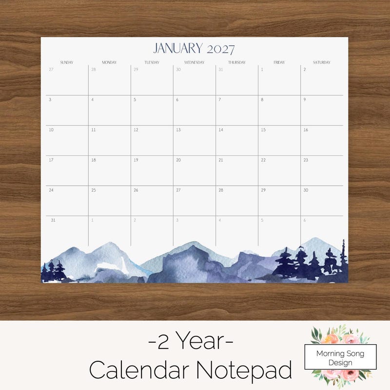 Golden Mini Notebook Recycle Calendar Notebook - Etsy