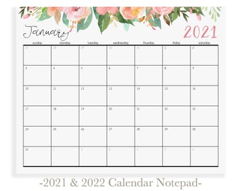Magnetic Calendar Etsy magnetic fridge calendar 2021 uk