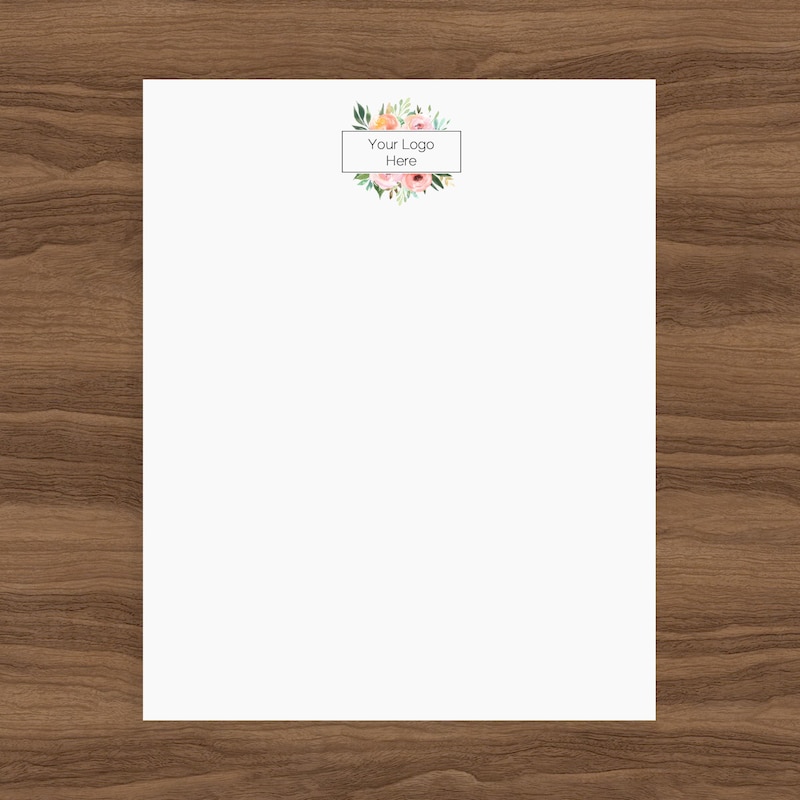 Custom blank note pads etsy