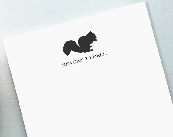 Animal Memo Pad Custom Wolf Notepad Gift Lined or Blank Writing Pad Wolf Stationery Note Pad Personalized Wolf Notepad with Name
