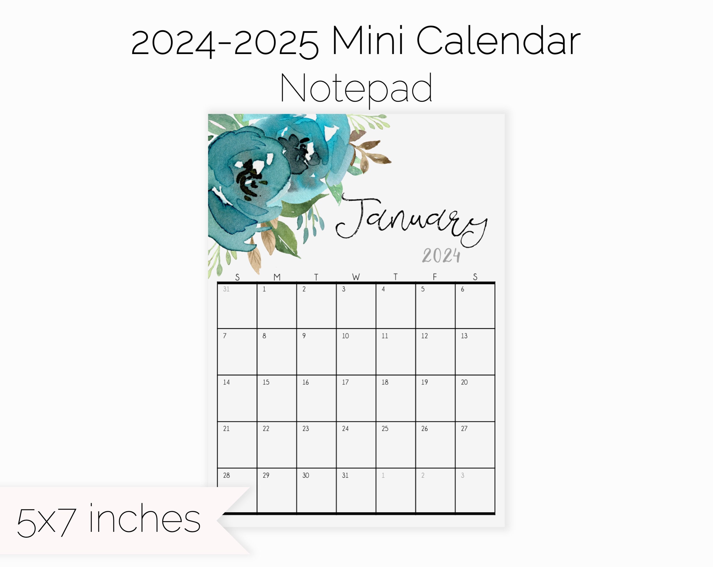 2023 or 2024 Calendar +Pen +Storage Pouches + Paper Fits Louis