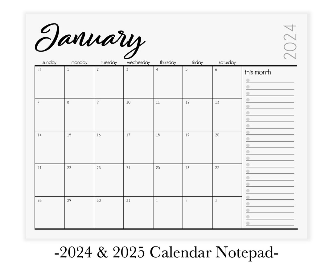 20242025 Two Year Calendars 10 FREE Printables Printabulls, 42 OFF
