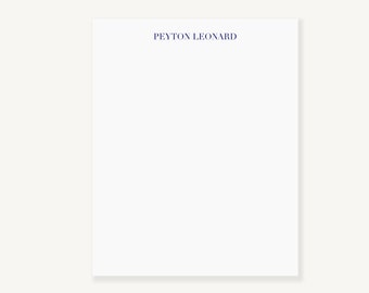 Bloc de notas personalizado profesional / Bloc de notas con nombre personalizado / Regalo para jefe / Bloc de notas con nombre / Bloc de notas simple para la oficina / Bloc de notas de escritorio comercial