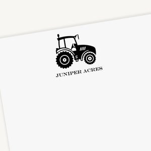Blocco note personalizzato del trattore con nome / Blocco note personalizzato del trattore per ragazzi / Blocco note per l'agricoltore / Blocco note dell'elenco delle cose da fare / Cancelleria agricola