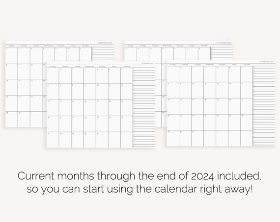 Calendario Da Parete 2025 Con Bucket List E Note - Grande Formato Con Spirale Doppia, Ideale Per Organizzare E Decorare - Foto 5