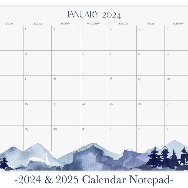 2024 Calendar Etsy Australia