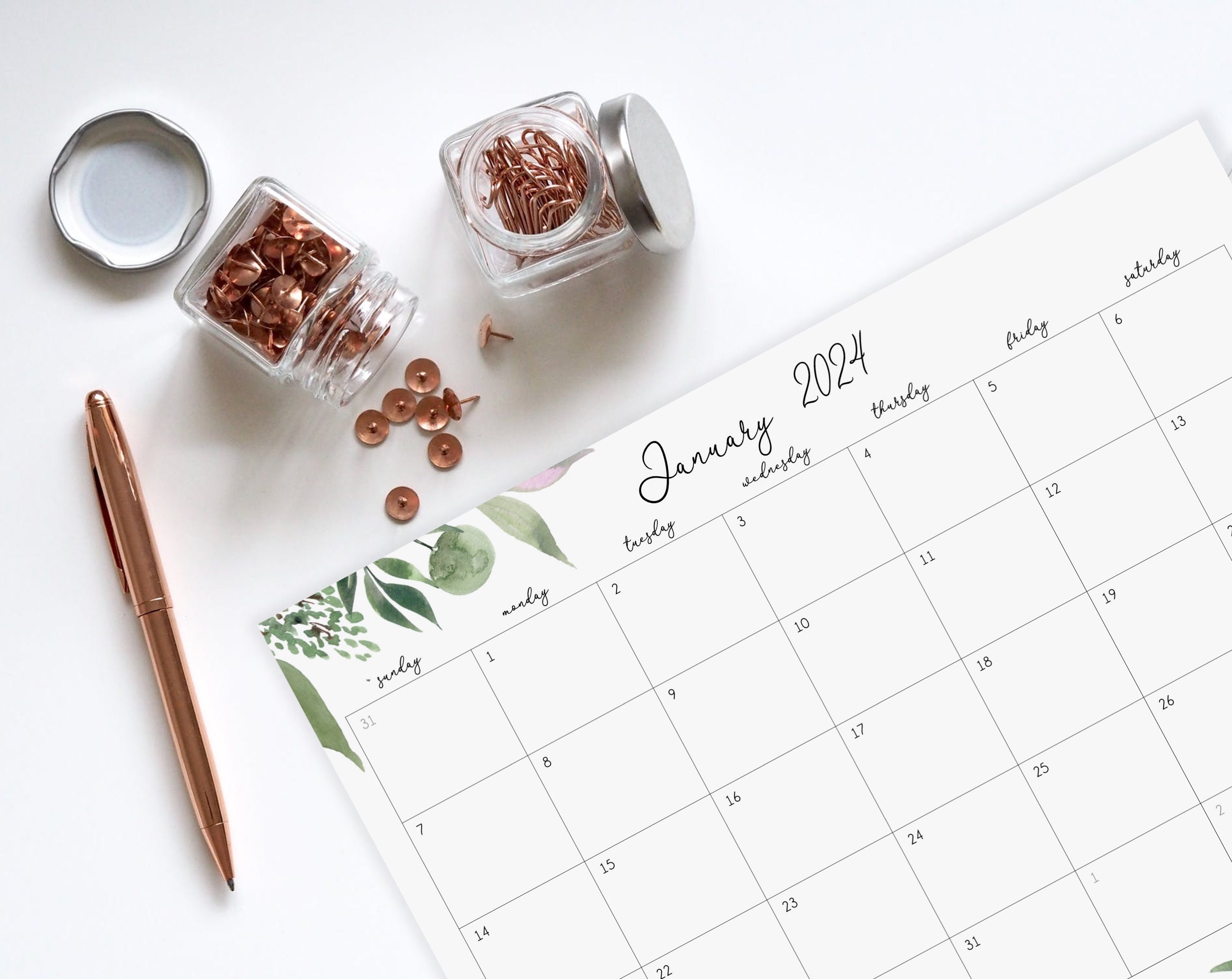 Agenda organisateur calendrier planificateur feuille planificateur annuel  bloc-notes tenture murale calendrier bureau à domicile – les meilleurs  produits dans la boutique en ligne Joom Geek
