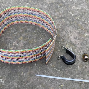 Spirit Halloween Proton Pack Ribbon Cable Kit Ghostbusters Mod (scaled pack)