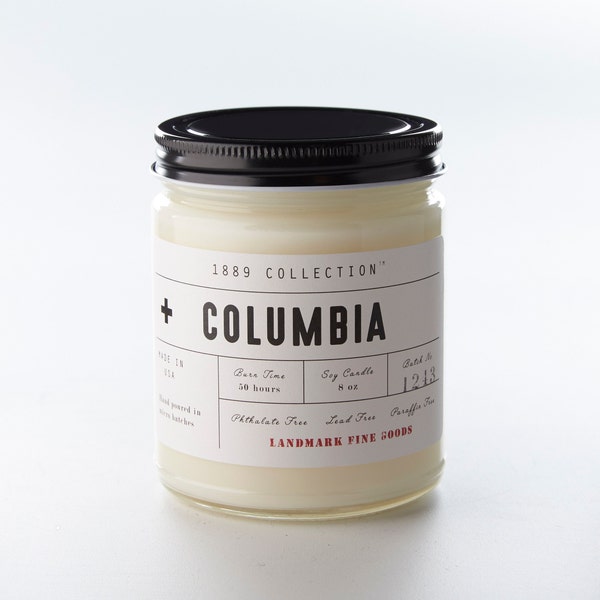 Columbia - 1889 Collection Candle