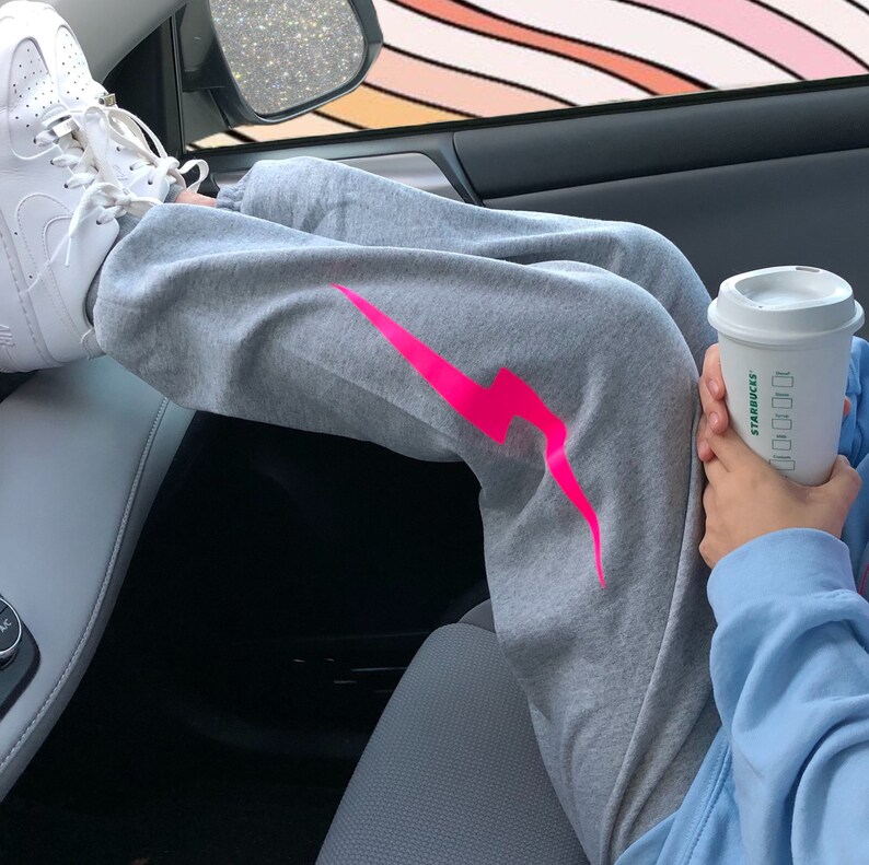 lightning bolt joggers