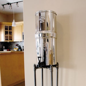 berkey water filter floor stand etsy