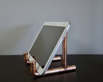 Copper iPad and Cookbook Holder