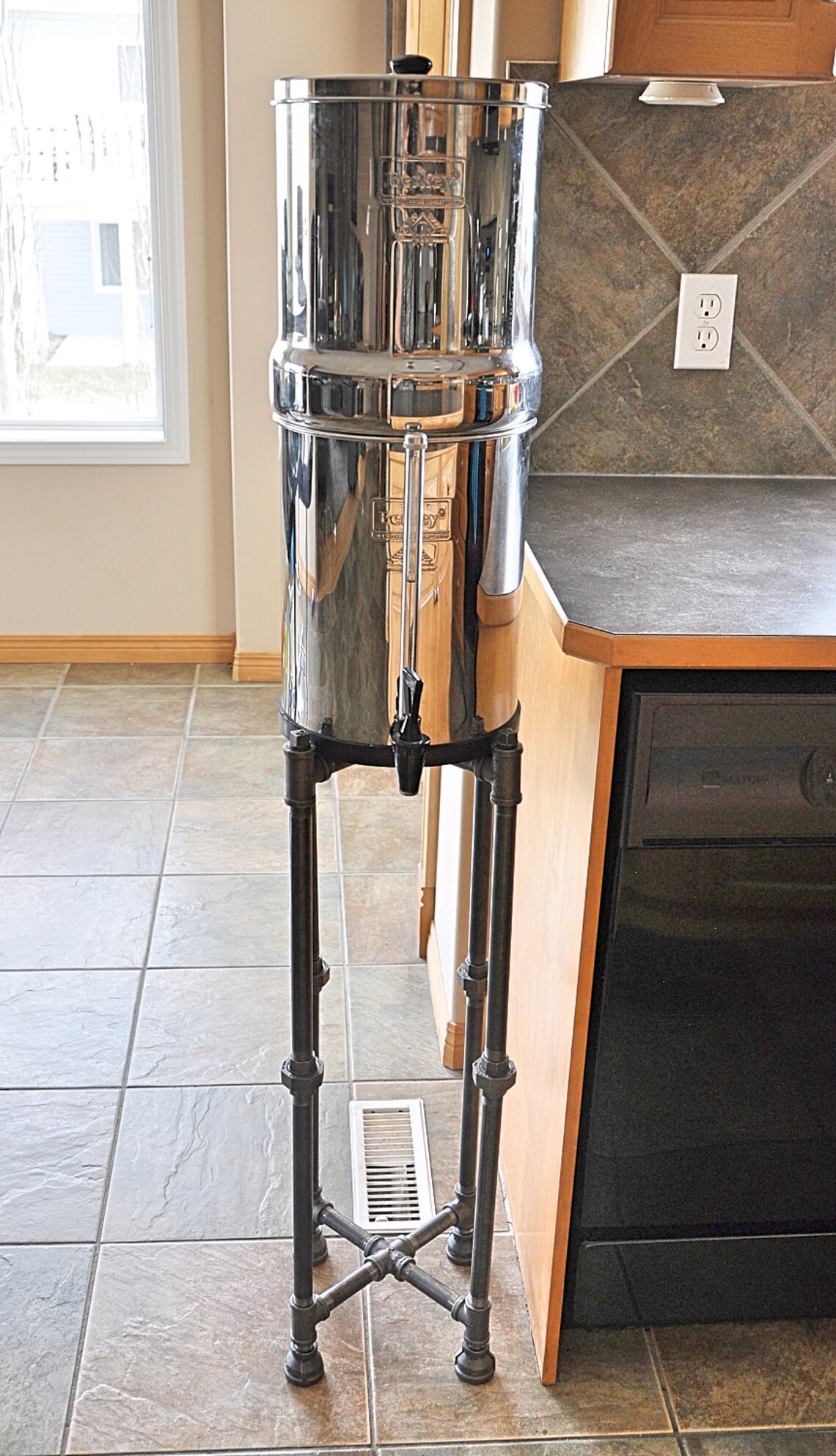 Berkey Water Filter Floor Stand Plant Stand Display Stand Etsy