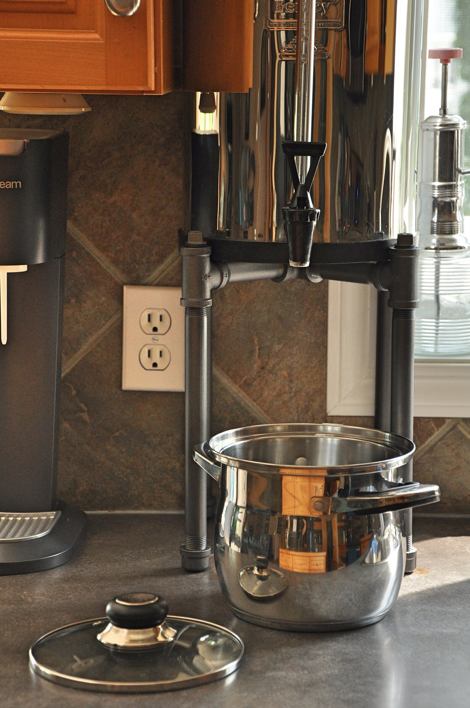 Berkey Water Filter Counter Top Stand Alexapure Pro Pro Etsy Canada