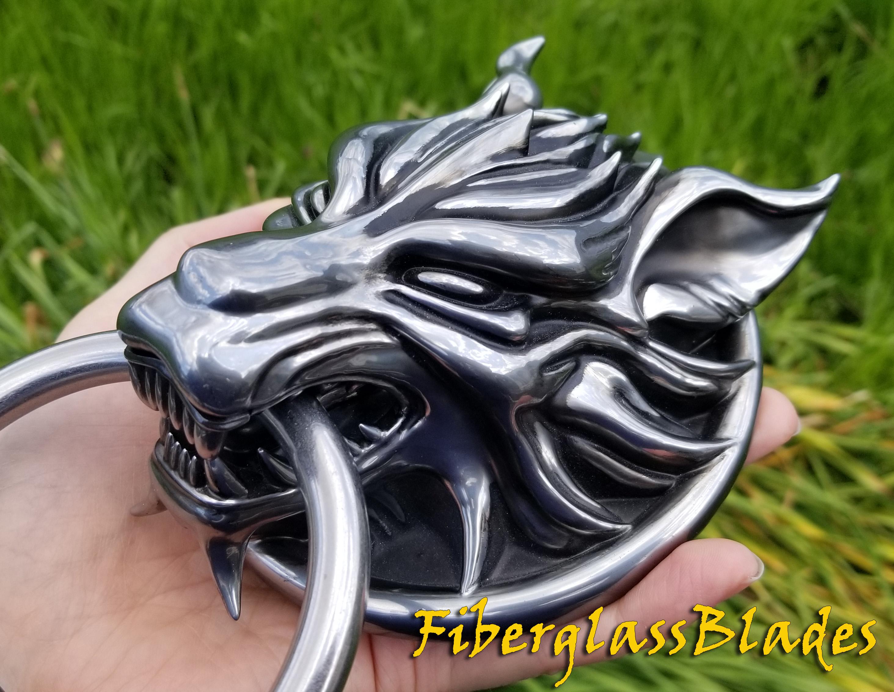 Bague Final Fantasy 7 – Cloudy Wolf – Bijou Officieux Pour Fan (neuf)