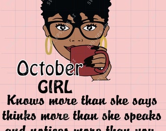 Download October birthday svg | Etsy