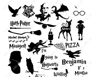 Download Harry potter svg bundle | Etsy