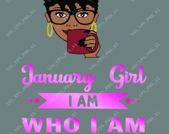 Download January birthday svg | Etsy