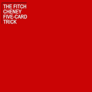 The Fitch Cheney Five-Card Trick / Card Magic Tricks Instructions
