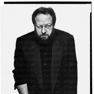 RICKY JAY With Torn Card B & W Press Photo - Großartiger fotografischer Nachdruck