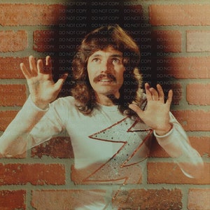 DOUG HENNING 8 X 10 Brick Wall Publicity Photo" (1970s) - Archival Photo Reprint
