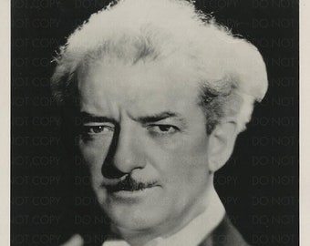 HARRY BLACKSTONE SR. 8X10 PR-foto - Berömt svartvitt arkivfotografiskt nytryck