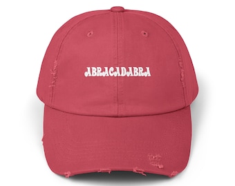 ABRACADABRA / Unisex abgenutzte Kappe