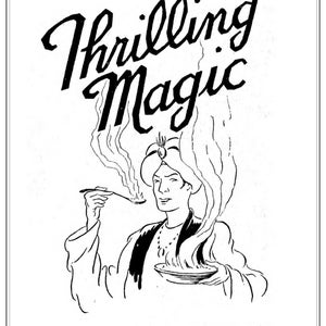THRILLING MAGIC by Leonard H. Miller (1946) / Karneval Tricks Instruction Sheets