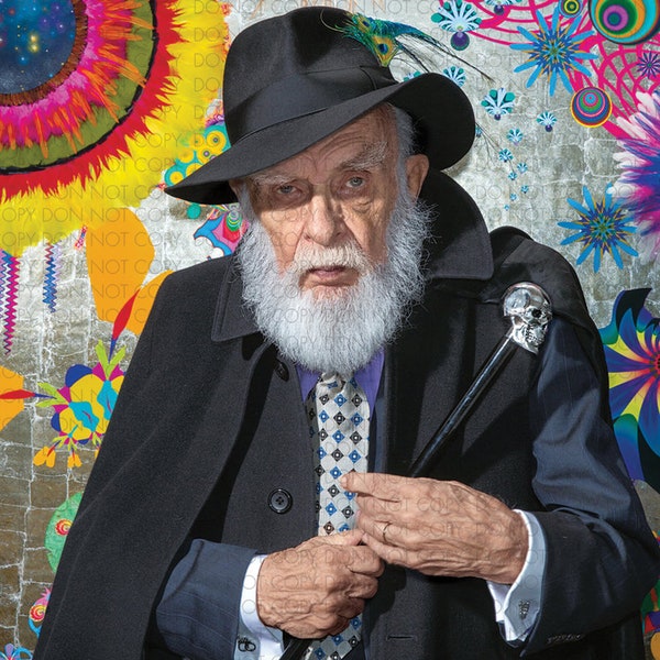 PHOTO Of AMAZING RANDI As Used In The New York Times (2014)