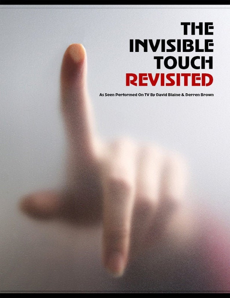 The Invisible Touch REVISITED As Originally Performed By DAVID BLAINE And Derrin Brown / Mentalism Magic Trick Instructions image 1