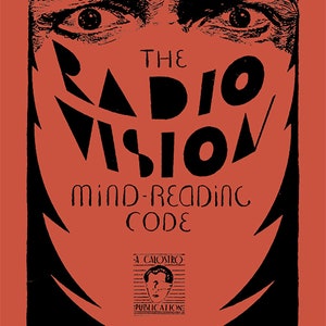 THE NEW RADIO Vision Mind-Reading / Vintage Magic Instruction Sheets