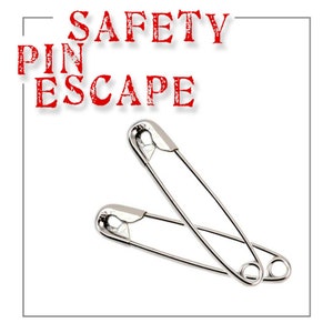 SAFETY PIN ESCAPE / Close-up Magic Trick Instructions