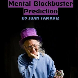 PREDICCIÓN DEL BLOCKBUSTER MENTAL de Juan Tamariz / Instrucciones mágicas de cartas de mentalismo