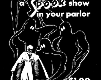 Un espectáculo de terror en tu salón (1947) / Hojas de instrucciones de magia antiguas