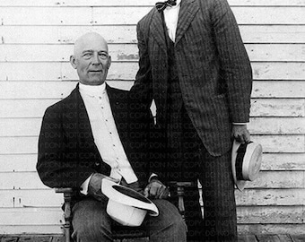 HOUDINI & HARRY KELLAR (1912) / Archival Magician Photo Reprint