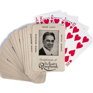 THE GREAT RAYMOND Playing Cards