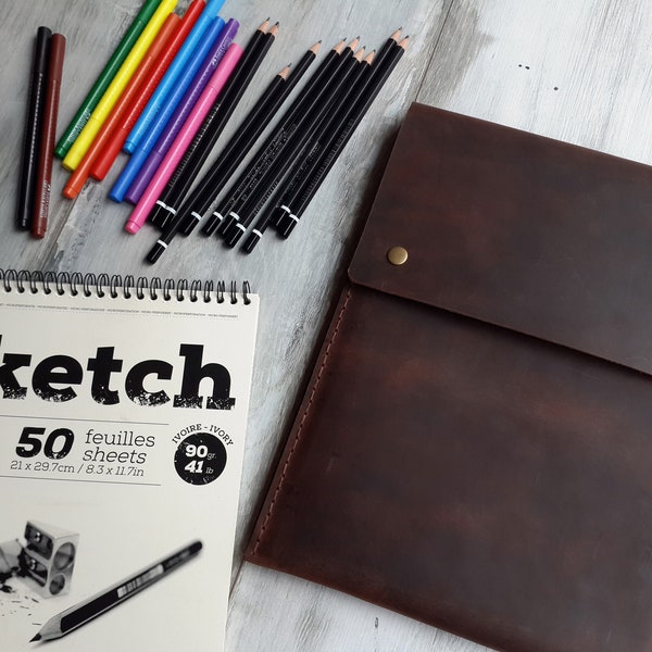 Sketchbook Cover Etsy