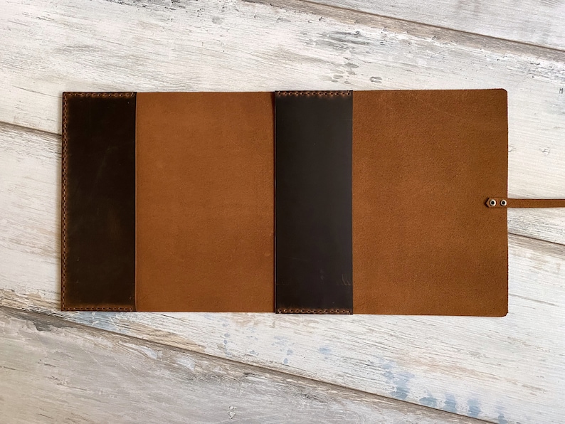 Rustic Leather Book Cover Leather Journal Case Journal Cover Etsy