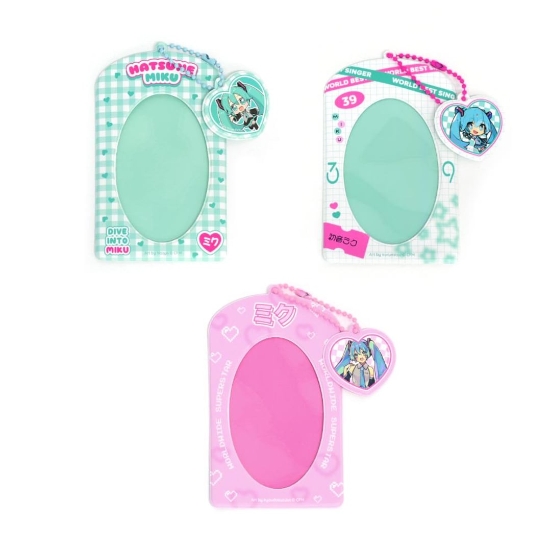 Hatsune Miku Photo Card Holder Korean Pop-up Store Product - Etsy