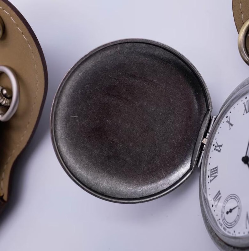Official Licensed Fullmetal Alchemist Edward Elric Cosplay(costume) Pocket Watch Made in Korea - Antique Plate Ver. FREE Gift Event No Engraving(empty)