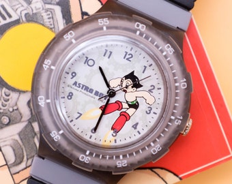 Japan Cartoon Astroboy (Mighty atom) Kid&#39;s Watch Made In KOREA, Retro Style &  Unique Design