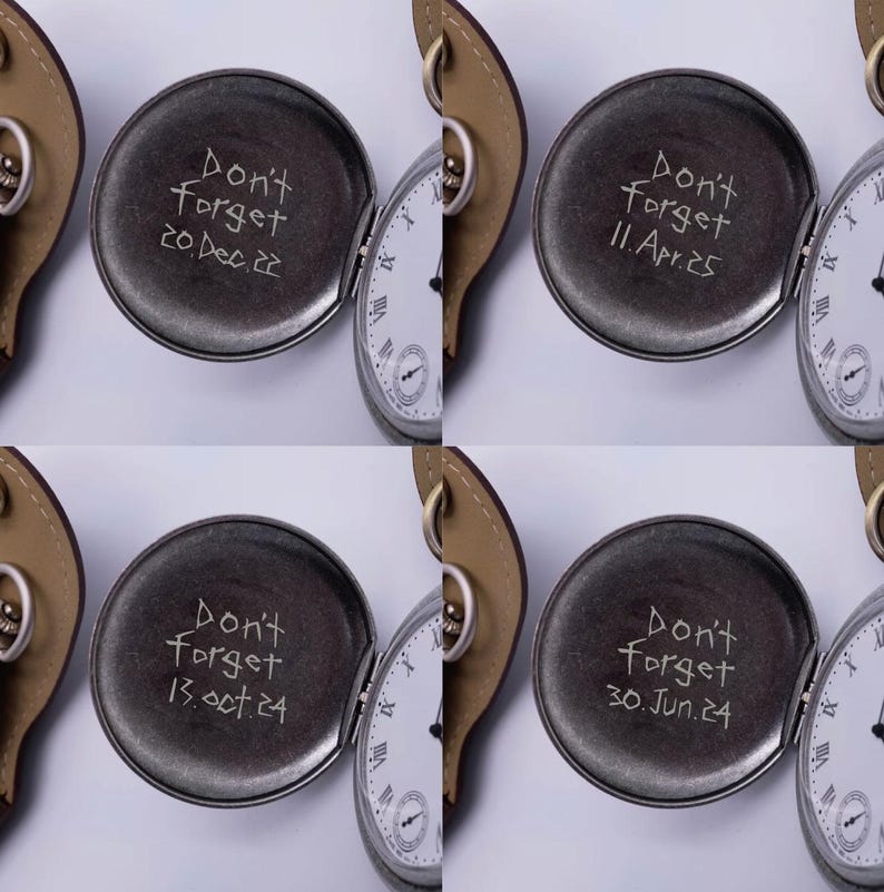 Official Licensed Fullmetal Alchemist Edward Elric Cosplay(costume) Pocket Watch Made in Korea - Antique Plate Ver. FREE Gift Event Custom Engraving