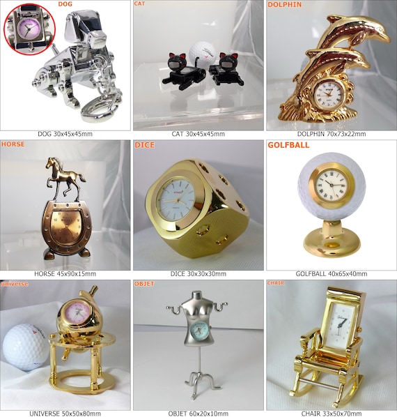 Mini Cute Table Clock for Home Deco / ET0017 Etsy