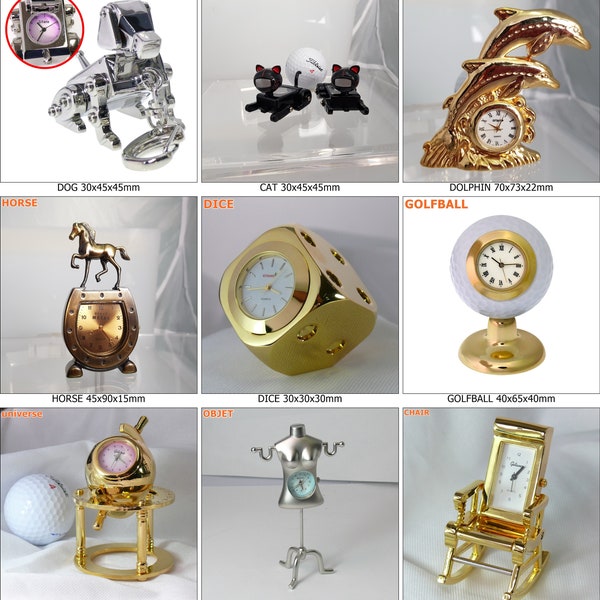 Mini Cute  Table Clock For Home Deco / ET0017