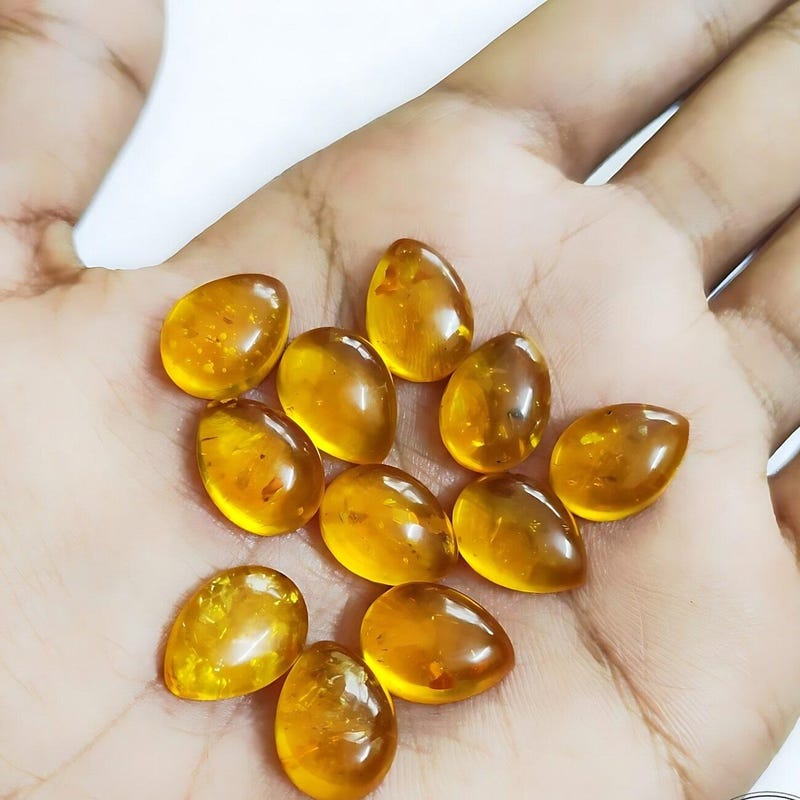 Synthetic Amber - Etsy