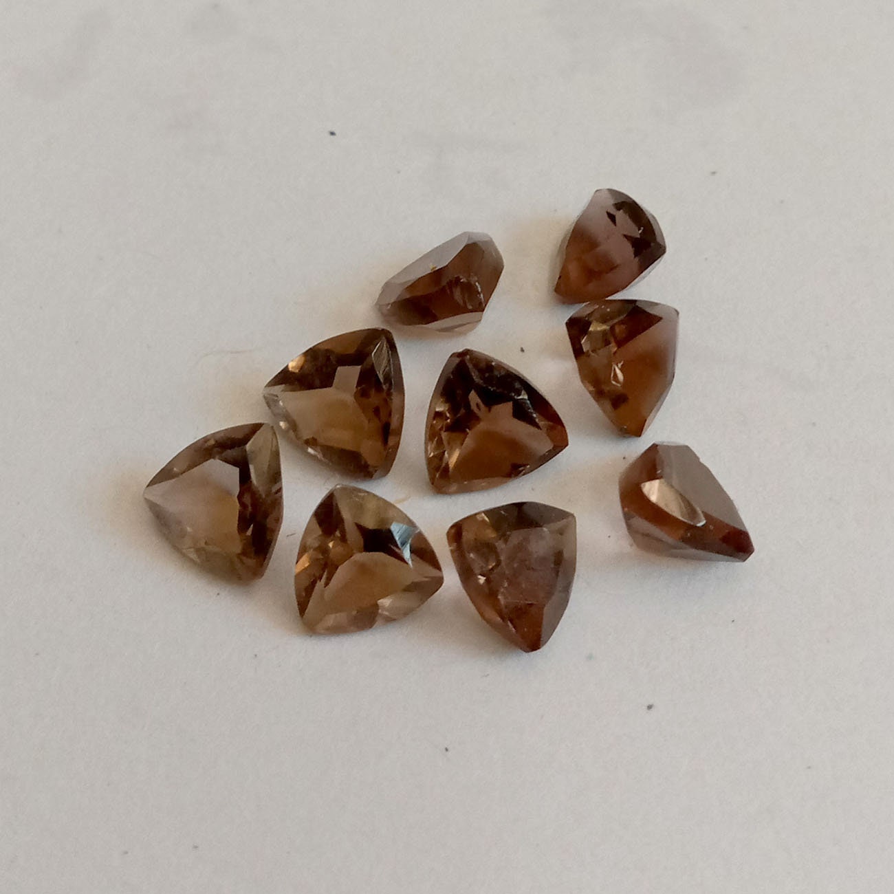 Natural Smoky Quartz 5mm to 20mm Trillion Faceted Cut Loose Gemstone 5mm 6mm 7mm 8mm 9mm 10mm 11mm 12mm 13mm 14mm 15mm Natural Smoky Quartz 5mm to 20mm Trillion Faceted Cut Loose Gemstone 5mm 6mm 7mm 8mm 9mm 10mm 11mm 12mm 13mm 14mm 15mm