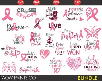 Cancer Ribbons Etsy